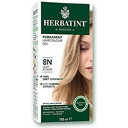 BioForce - Herbatint - Permanent Hair Color - N8 Light Blonde - 135ml - Limolin 