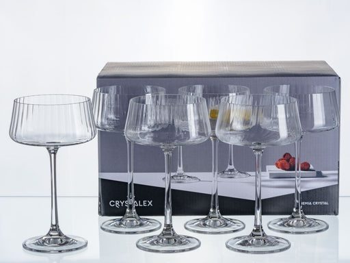 Bohemia Crystal - Xtra Optic Cocktail Coupe - Limolin 