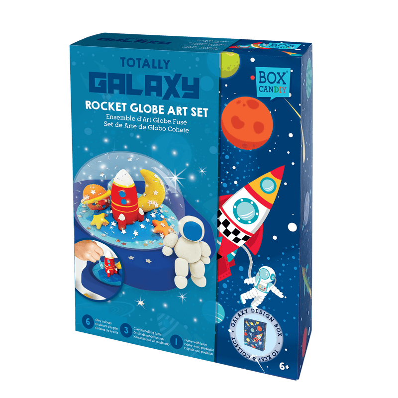 Box Candiy - Totally Galaxy - Rocket Globe Art Set - Limolin 