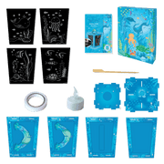 Box Candiy - Totally Twilight - Sea Life Lantern To Scratch Art Set - Limolin 