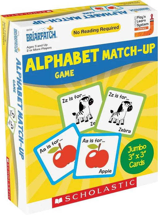 Briarpatch - Scholastic - Alphabet Match-Up - Game - Limolin 