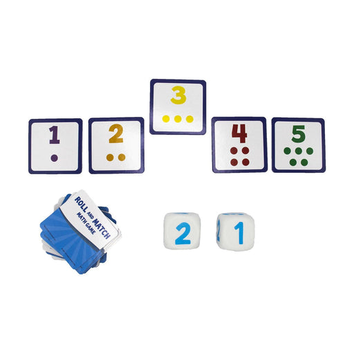 Briarpatch - Scholastic - Roll An Match Math - Game - Limolin 