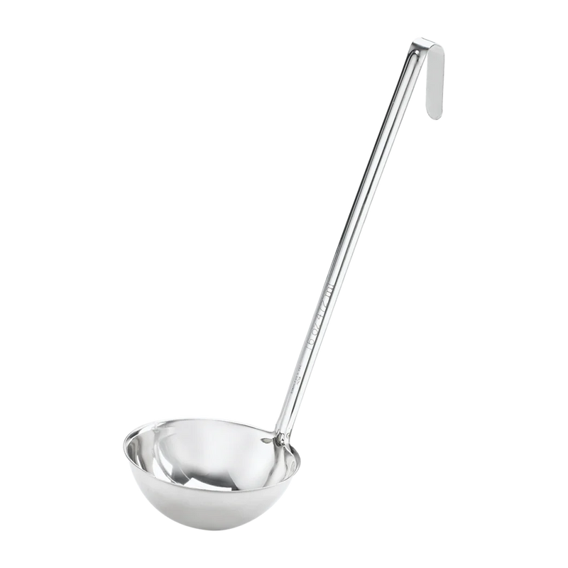 Browne - CONVENTIONAL Ladle, Two-Piece, 4oz/118ml, 12"/30.5cm, Heavy gauge, SS - Limolin 