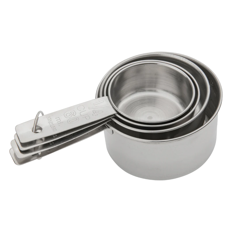 Browne - Measuring Cup Set, 4pcs, w/ Solid Handles, SS - Limolin 