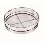 Browne - Rim Sieve, 16 Mesh wire, 12"/30.5cm, H - 2.8"/7cm, SS - Limolin 