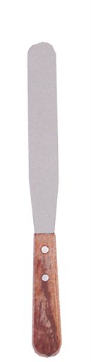 Browne - Spatula, Straight/Flat, 8x1.25/20.3x3.2 cm, SS 18/8 Blade 8"/20.3cm - Limolin 