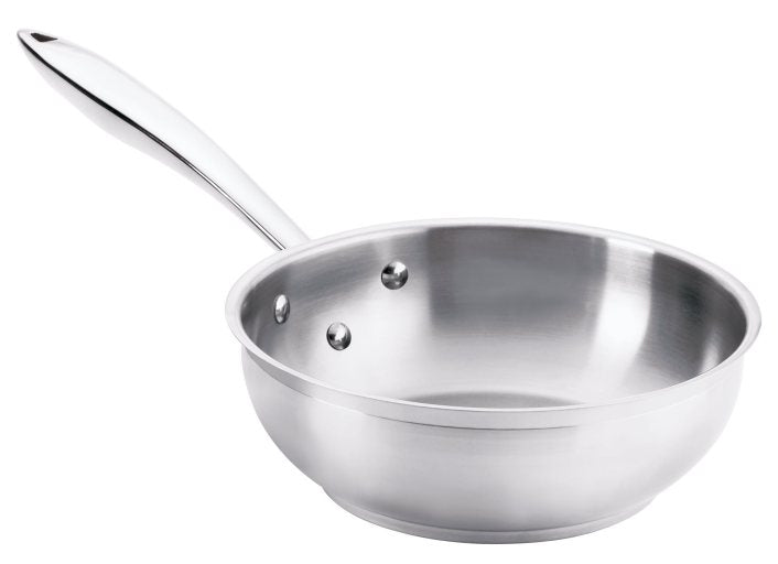 Thermalloy - Saute Pan, Tapered, 2qt/1.89L, 8.5x2.8"/22x7cm, SS - Limolin 