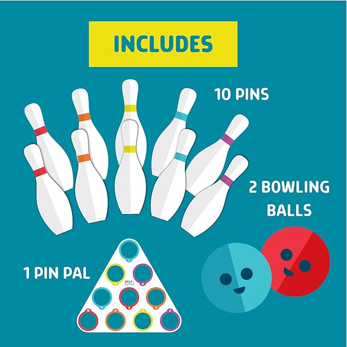 Buffalo Games - 10 Pin Bowling Set Eng - Limolin 