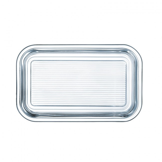 Luminarc – Home Classic Glass Butter Dish – 17 × 10.5 cm – product view