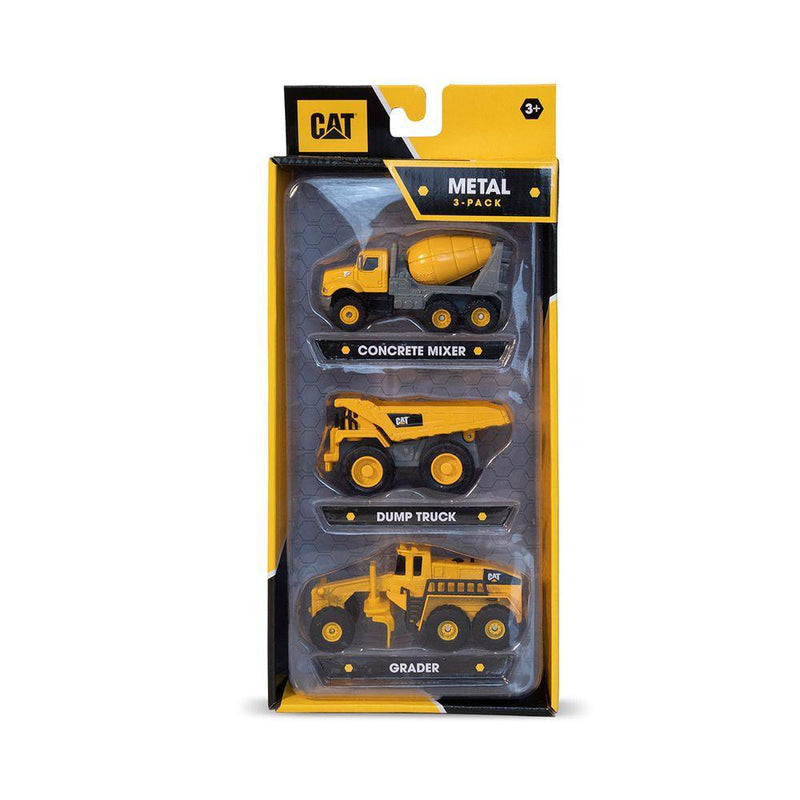 CAT - Metal 3Pk Assorted - Limolin 