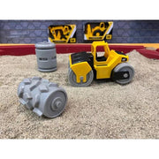 CAT - Mini Crew Road Roller Sand Set - Limolin 