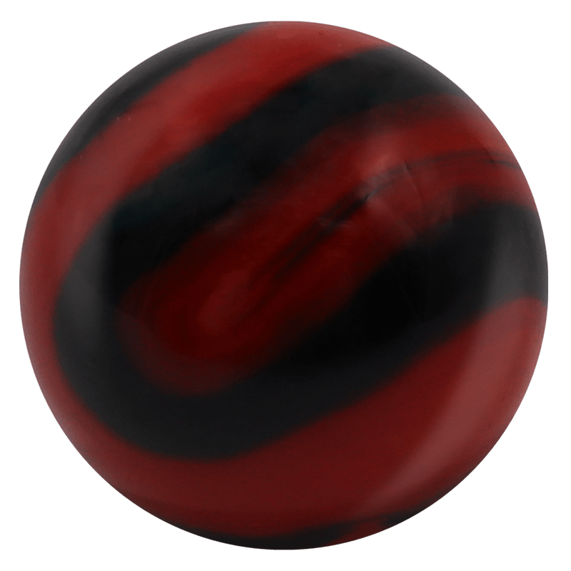 Mega Marbles - Ladybug Glass Marble Game Net (25-Piece) - representative marble design close-up