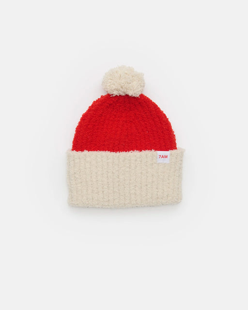 Santa Beanie - Fuzzy Holiday