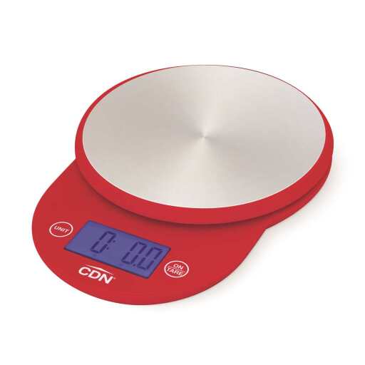 CDN - Digital Scale 5kg/11lb Red ProAccurate - Limolin 