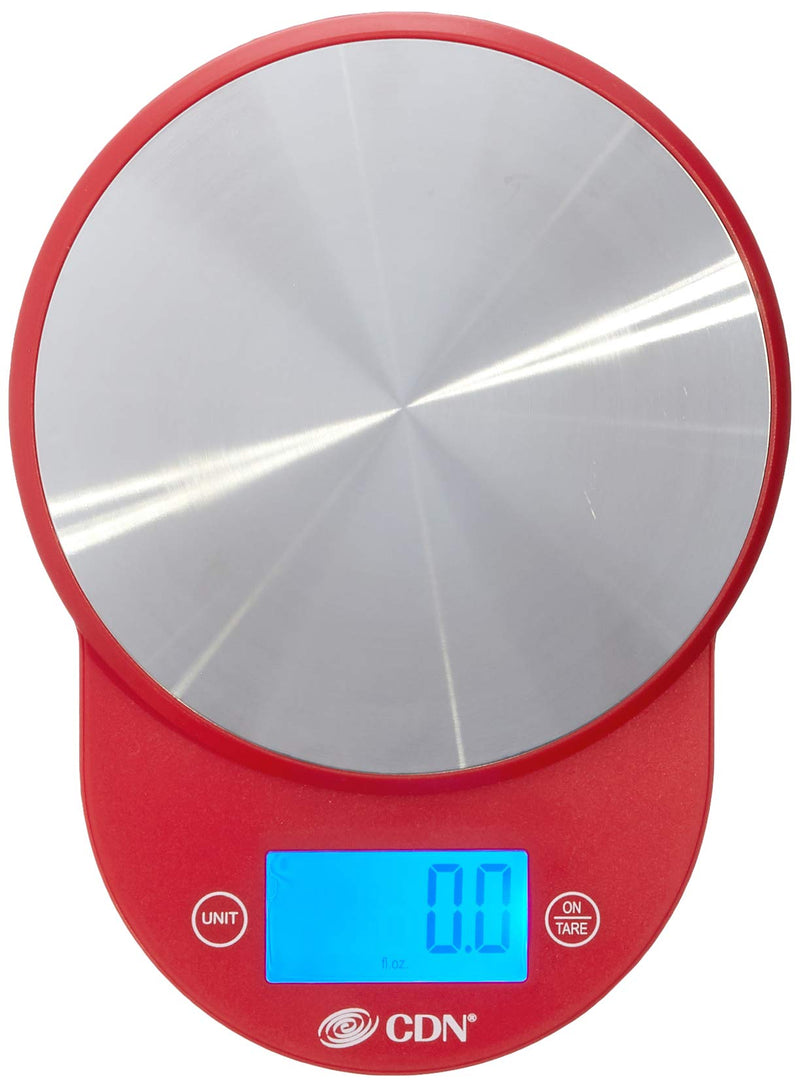 CDN - Digital Scale 5kg/11lb Red ProAccurate - Limolin 