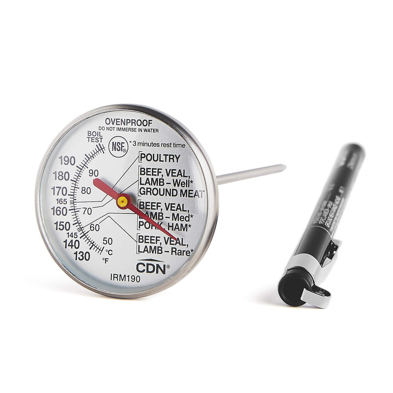 CDN - Therm Dial Cooking Meat/Poultry Ovenproof ProAccurate InstaRead - Limolin 