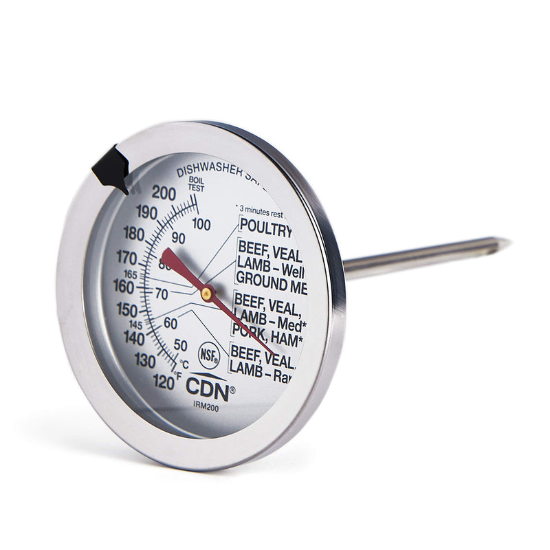 CDN - Therm Dial Cooking Meat/Poultry Ovenproof Silver - Limolin 