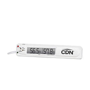 CDN - Therm Digital Audio/Visual Fridge/Freezer Alarm w/Alert White - Limolin 