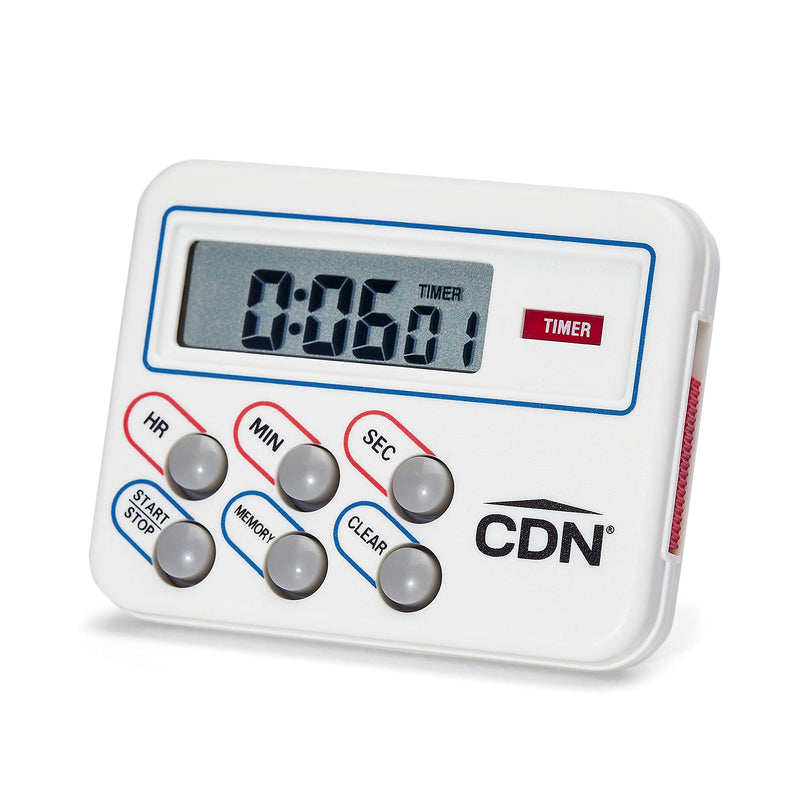 CDN - Timer/Clock Digital Multi-Task 24hr (hr/min/sec Scale) White - Limolin 