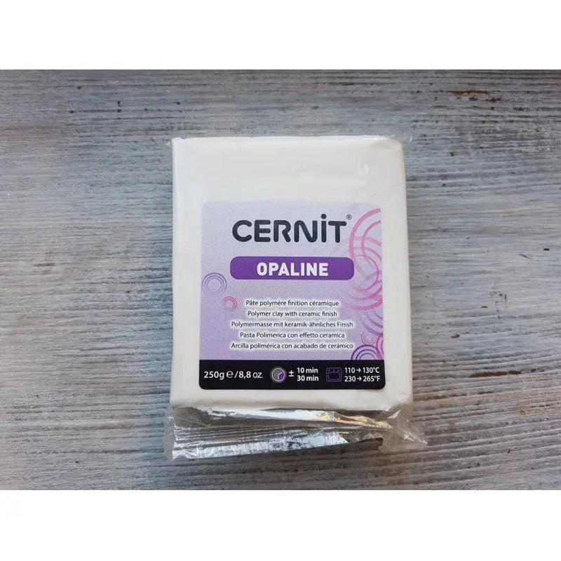 Clairefontaine - Pâte polymère Opaline Blanc 250g
