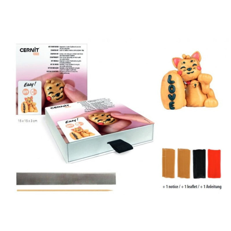 Cernit Polymer Clay Starter Kit – Cat
