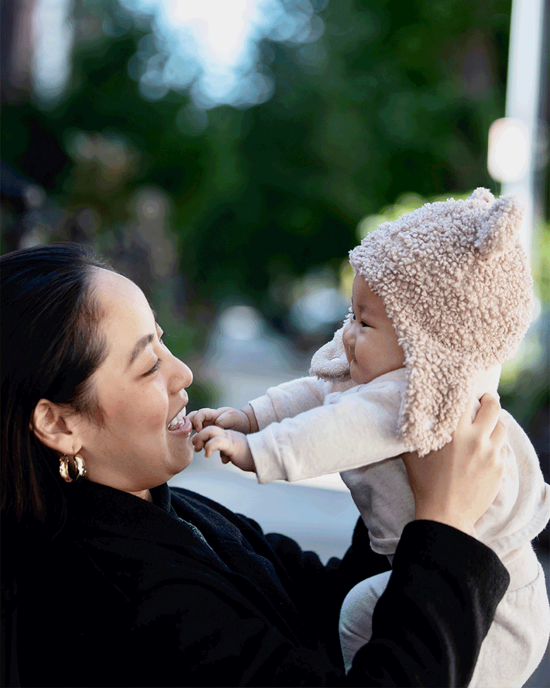 7AM Enfant - Ensemble Cub - Teddy | Bonnet & Moufles