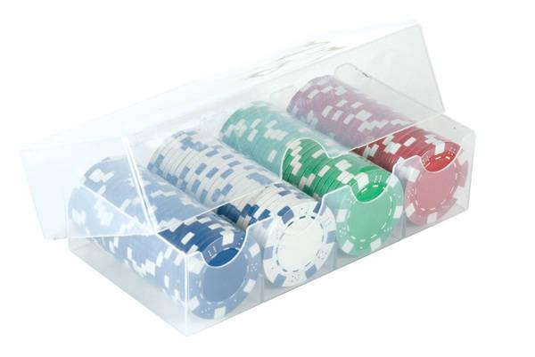 CHH Games - 100 Piece Dice Chips In Box - Limolin 