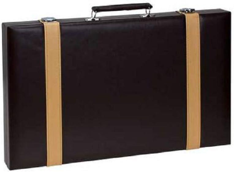 CHH Games - Backgammon - 18 Inch Brown/Tan Backgammon Set - Limolin 