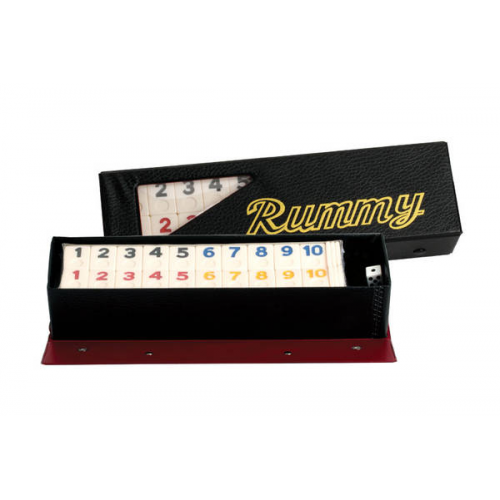 CHH Games - Standard Rummy With Wooden Racks - Limolin 