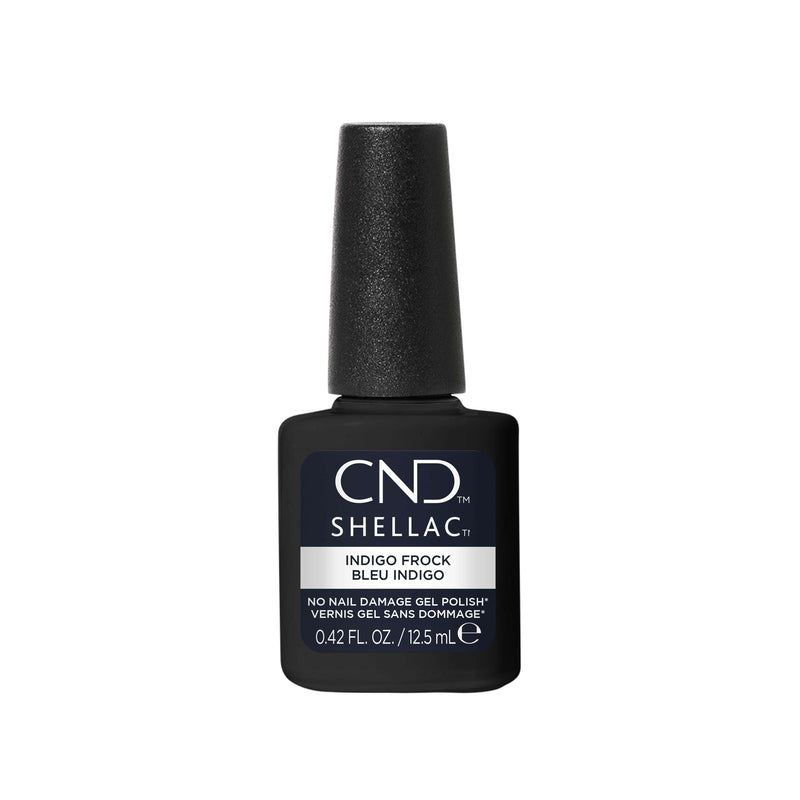 CND - SHELLAC Gel Polish - Indigo Frock #176 | 0.42 fl oz / 12.5 mL