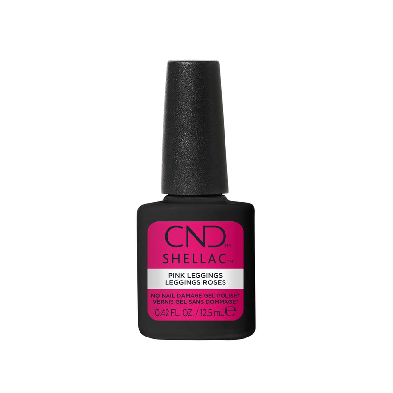 CND - SHELLAC Gel Polish - Pink Leggings #237 | 0.42 fl oz / 12.5 mL