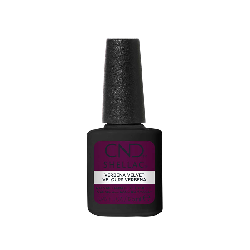 CND - SHELLAC Gel Polish - Verbena Velvet #388 | 0.42 fl oz / 12.5 mL