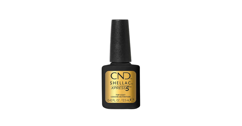 CND - SHELLAC Xpress 5 Top Coat | 0.42 fl oz / 12.5 mL
