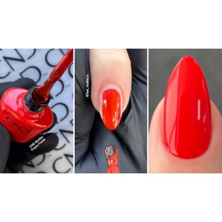 CND - Shellac Poppy Fields 0.25 oz #398 Rise & Shine Spring Collection 2022 - Limolin 