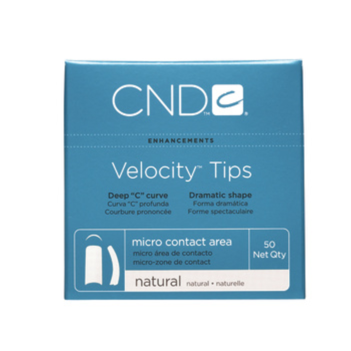CND - Velocity Natural tips #2 (Box of 50) - Limolin 
