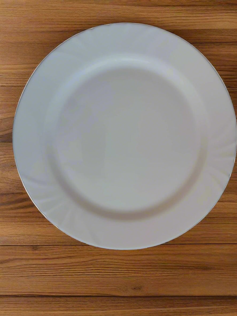 Luminarc – Cadix White Round Serving Platter – 31.5 cm – product view