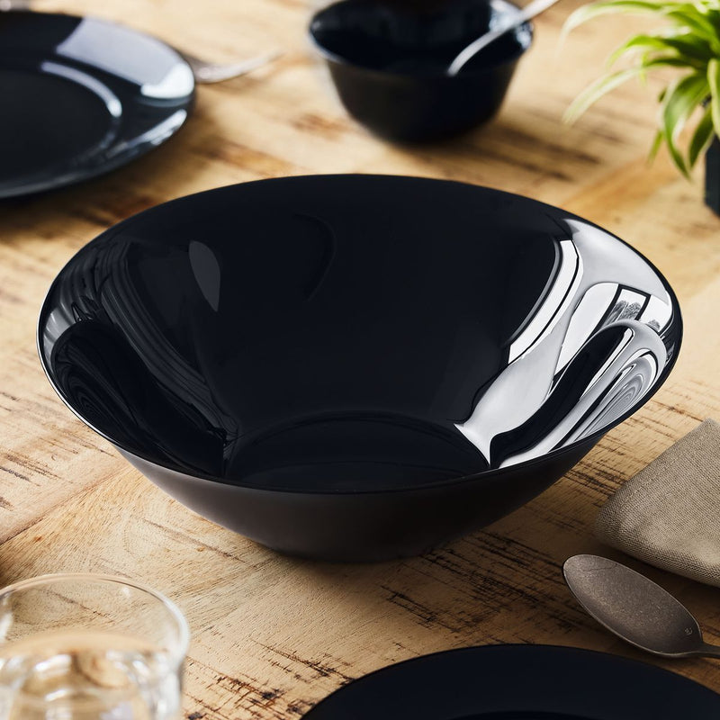 Luminarc – Carine Black Salad Bowl – 27 cm – product view