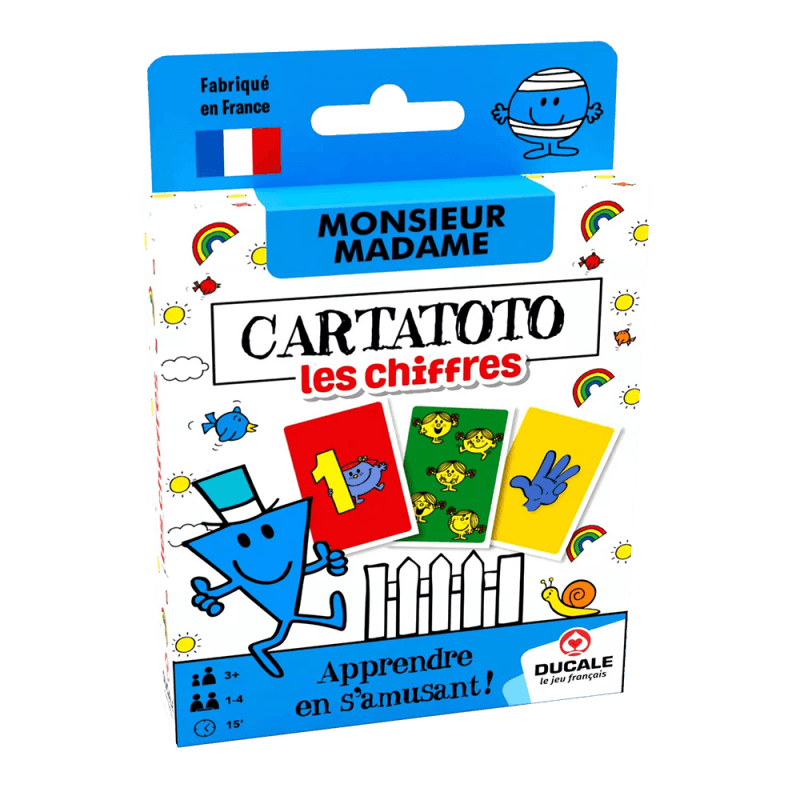 Cartamundi - Cartatoto Chiffre Mr Mme - Ecopack - Limolin 