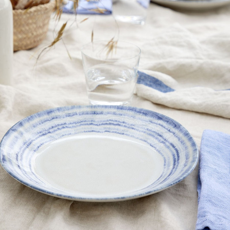 Casafina - Nantucket White Dinner plate (Set of 6) - Limolin 
