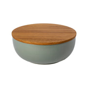 Casafina - Pacifica Serving Bowl with oak lid - Limolin 