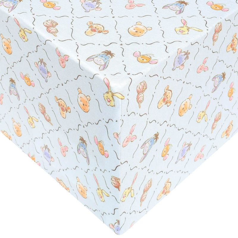 Copper Pearl - Classic Winnie the Pooh Premium Crib Sheet
