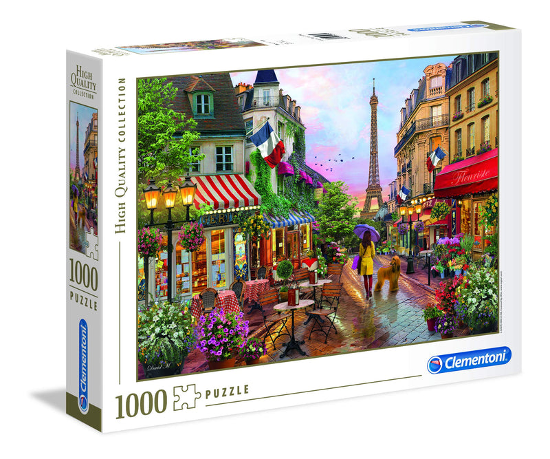 Clementoni - 1000Pc Hqc - Flowers In Paris Ml - Limolin 