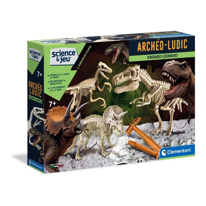 Clementoni - ARCHEO LUDIC - LEGENDARY DINOSAURS - Limolin 