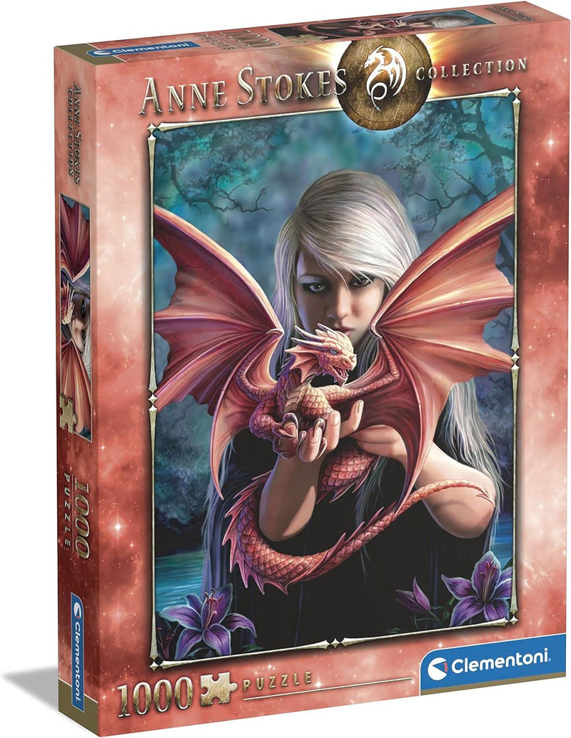 Clementoni - Dragonkin - Anne Stokes (1000-Piece Puzzle) - Limolin 
