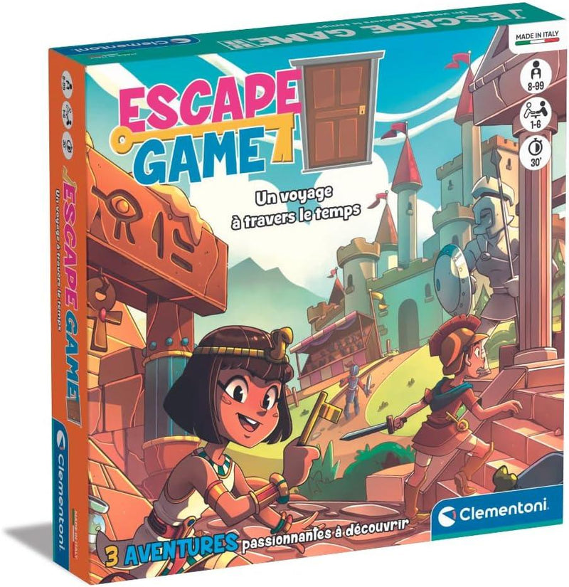 Clementoni - Escape Game - Un Voyage A Travers le Temps - Limolin 