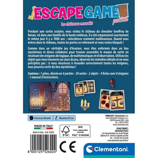 Clementoni - Escape Room - Château - Limolin 