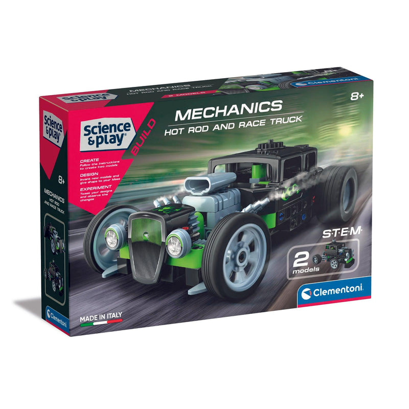 Clementoni - Mechanics - Hot Rod And Race Truck
