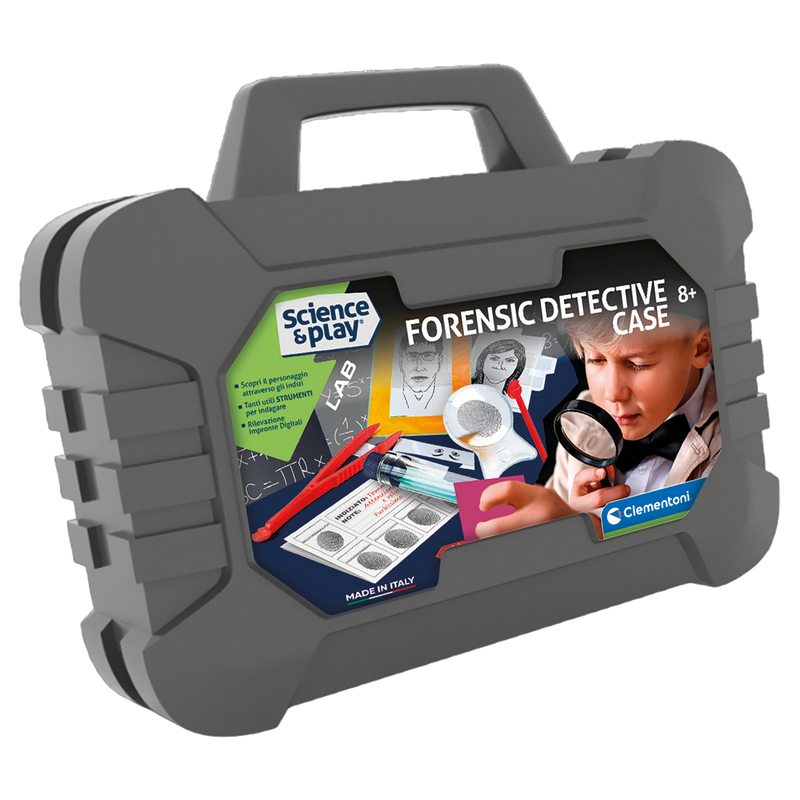 Clementoni - SCIENCE & PLAY: FORENSIC DETECTIVE CASE - Limolin 