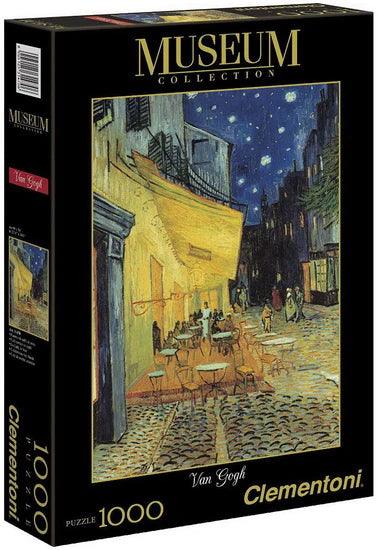 Clementoni - Van Gogh - Cafe Terrace At Night (1000-Piece Puzzle) - Limolin 