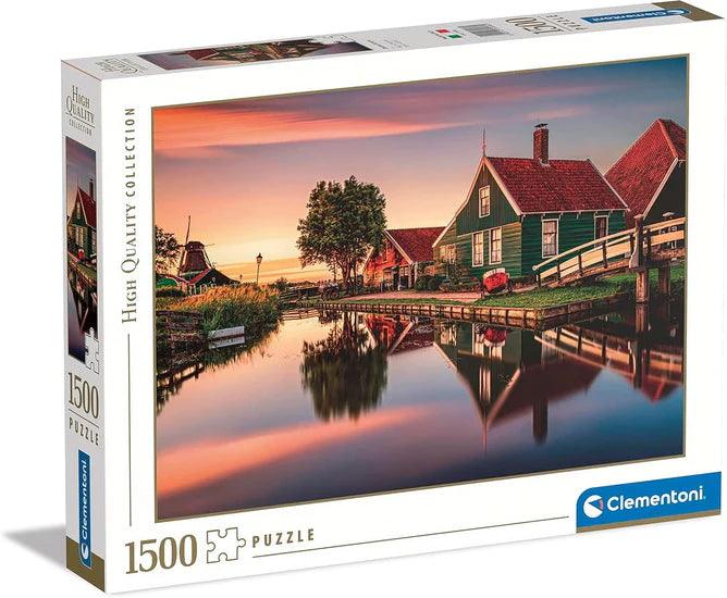 Clementoni - Zaanse Schans (1500-Piece Puzzle) - Limolin 